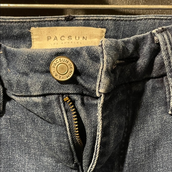 PacSun Medium Wash Skinny Jeans Size 25 Super Stretch Jegging Preppy Casual - Picture 3 of 11